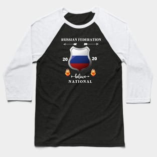 Russia 2020 Baseball T-Shirt